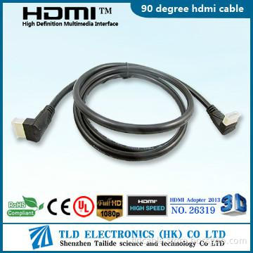 High Quality 90 Degree HDMI 1.4 Cable